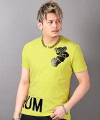 LUXSTYLE/RUMSODA(ラムソーダ)箔プリントTシャツ/Tシャツ メンズ 半袖 ロゴ プリント ベア クマ/504663446