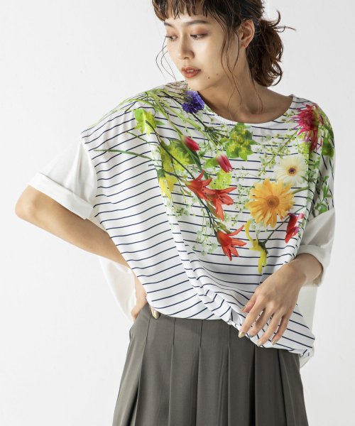 セール Tvドラマ着用 Style4 ブライトフラワーチュニック ミリオンカラッツ Millon Carats D Fashion