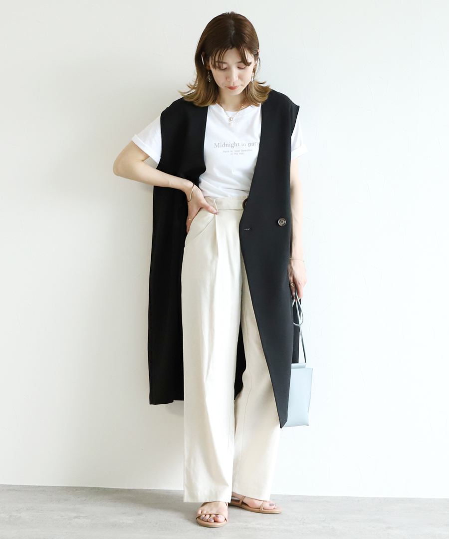 Vロングベスト(p244305)(504667260) | レカ(reca) - d fashion