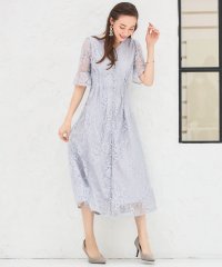 DRESS+/ドレス ワンピース ロングガウン レース 結婚式 パーティードレス/504668377