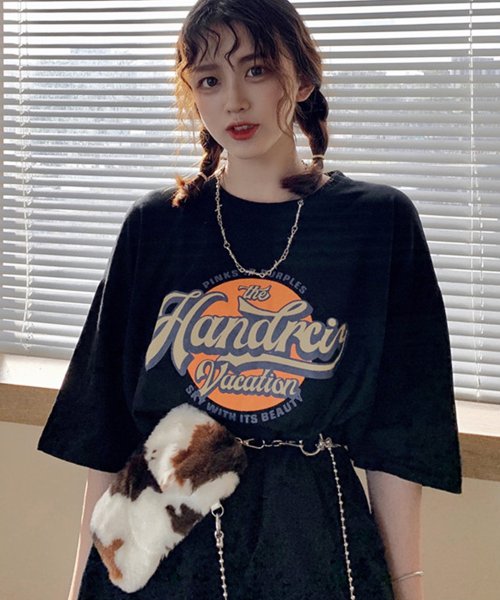 セール】ビッグシルエット カレッジロゴ Tシャツ(504669054) | デバイス(DEVICE) - d fashion セール】ビッグシルエット カレッジロゴ Tシャツ(504669054) | デバイス(DEVICE) - d fashion