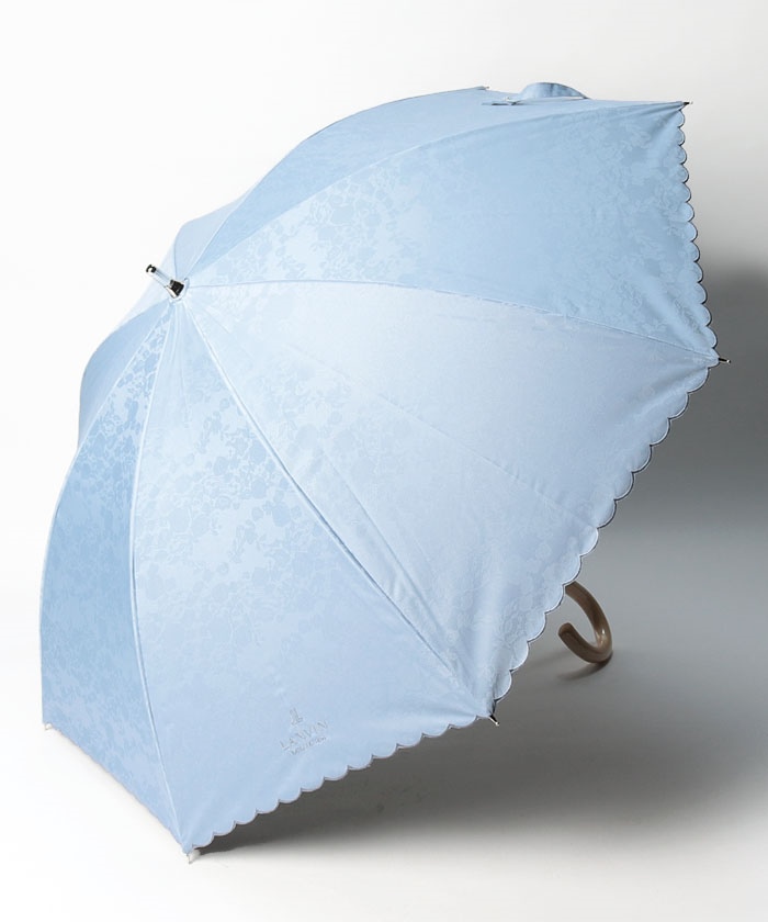 晴雨兼用日傘 ”ジャガード×スカラ刺繍レース” 通販でクリスマス 絶品 ムーンバット MOONBAT