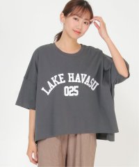 LBC/ワイドカレッジロゴＴシャツ/504542226