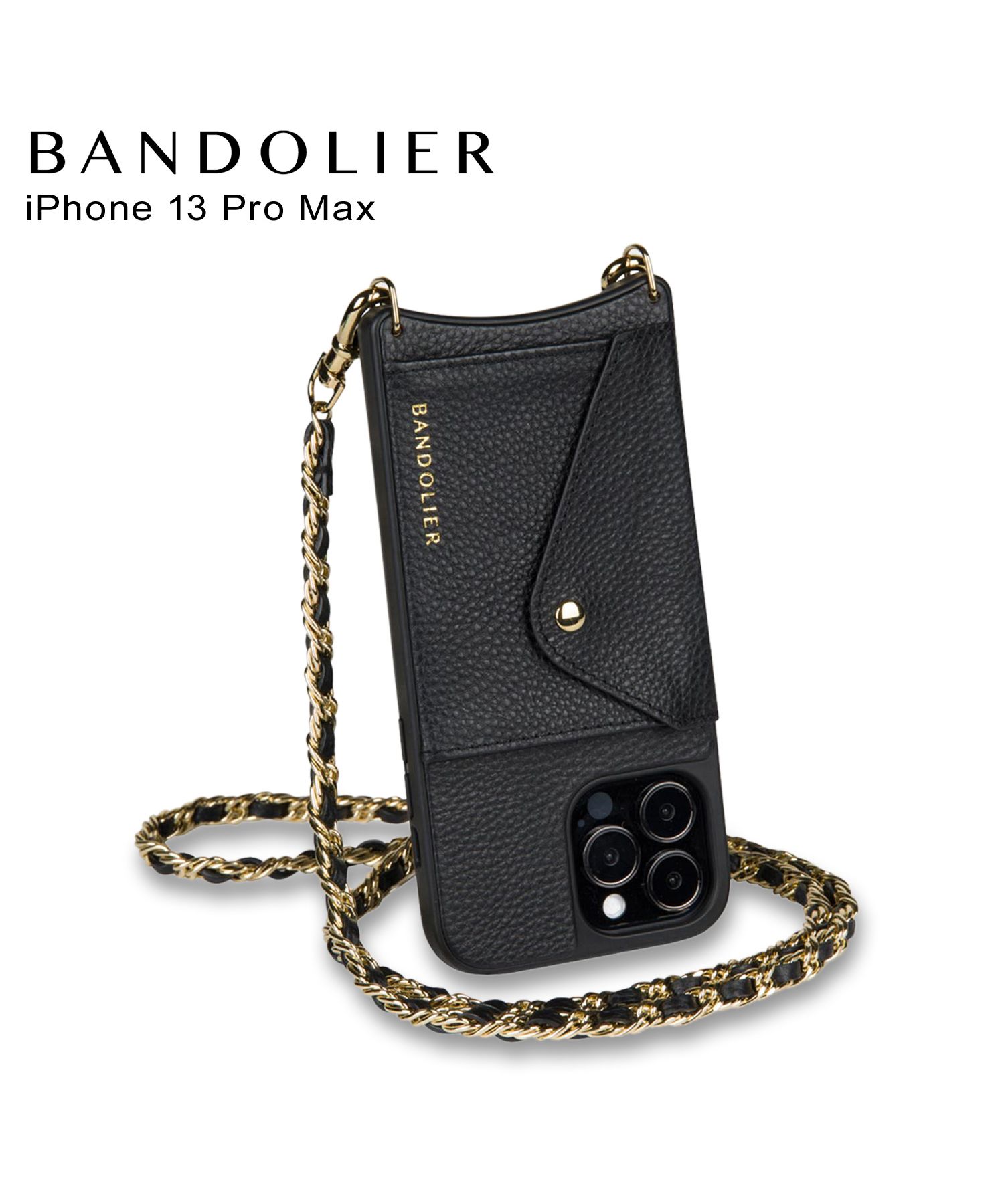 人気 おすすめ BANDOLIER バンドリヤー iPhone 12 Pro ケース スマホケース 携帯 ショルダー アイフォン ボウイ