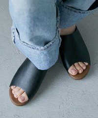 Fashion Letter/[S－LL] 歩きやすさも美脚見えもどちらも欲しい大人のためのサボサンダル 日本製 サンダル 美脚 ミュール サンダル レディース 歩きやすい 軽量 旅行 ウェ/504670023