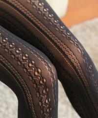 Lace Ladies/レースレディース Lace Ladies ラッセルレースタイツ/504670396