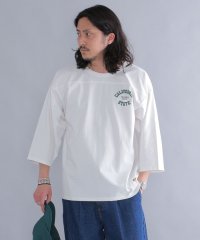 SHIPS MEN/*【SHIPS別注】Collegiate Pacific: 2WAY カレッジプリント フットボール Tシャツ/504670756