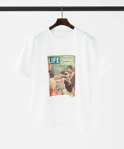 セール】【LIFE】Photo プリント Tシャツ(504662913) ABAHOUSE(ABAHOUSE) d fashion