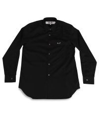 COMME des GARCONS/プレイ コムデギャルソン PLAY COMME des GARCONS シャツ 長袖 メンズ ブラックハート ロゴ BLACK HEART PLAY SHIRT/504667418