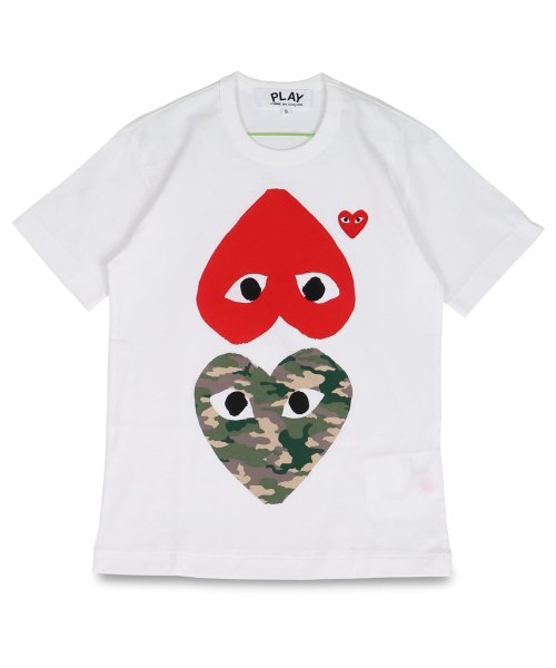 COMME des GARCONS PLAY ホワイトシャツ S 最終お値下げ（プレイ 