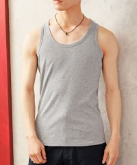 TopIsm/トップイズム TopIsm タンクトップ メンズ インナー 無地 Tシャツ テレコ カットソー/504672626