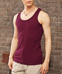 TopIsm/トップイズム TopIsm タンクトップ メンズ インナー 無地 Tシャツ テレコ カットソー/504672626