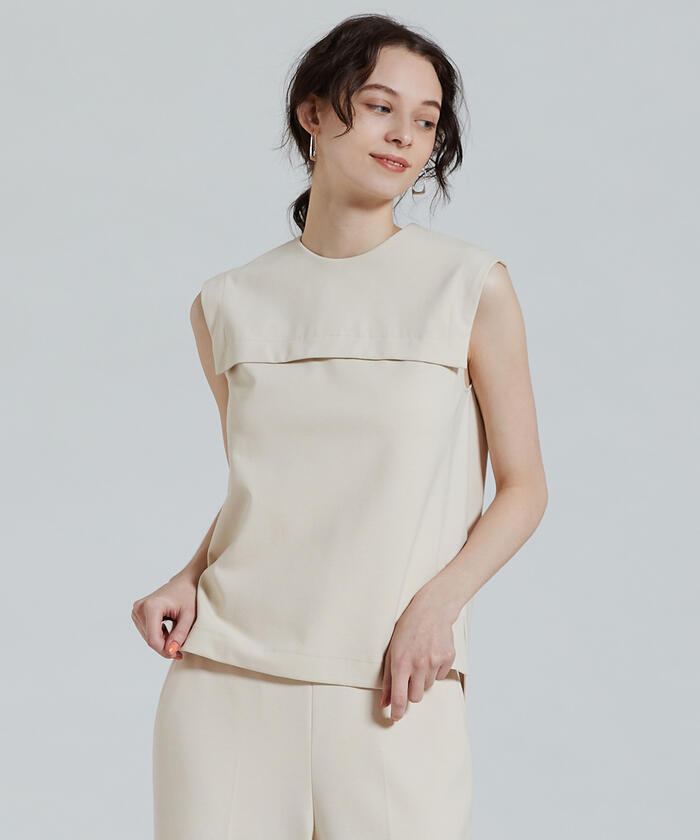 TOMORROWLAND BALLSEY FOXファーカシミヤ入りポンチョ カッコイイ 38
