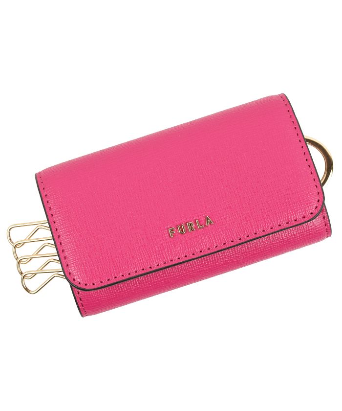 【FURLA】新品 キーケース BABYLON フルラ ラウンドジップ ピンク FURLA】新品 キーケース BABYLON フルラ ラウンドジップ ピンク