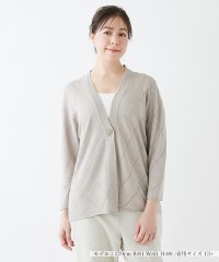 Leilian PLUS HOUSE/Vネックニットカーディガン【LE TRICOT PERUGIA】/504622857