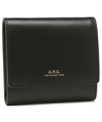 A.P.C./アーペーセー 三つ折り財布 コンパクト財布 ブラック レディース メンズ APC PXBMW F63324 LZZ/504672081