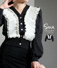 Sawa a la mode/ドラマティックなフリルカーディガン/504674638