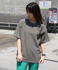 ZIP FIVE/肉厚ワッフルクルー＆ヘンリー半袖Tシャツ/504676210