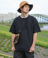 ZIP FIVE/肉厚ワッフルクルー＆ヘンリー半袖Tシャツ/504676210