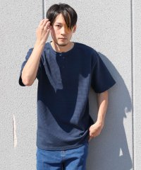 ZIP FIVE/肉厚ワッフルクルー＆ヘンリー半袖Tシャツ/504676210