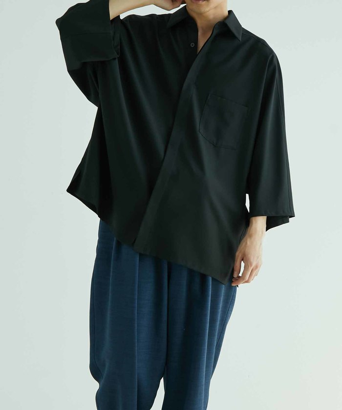 セール 35%OFF】【WEB限定】ドルマン ハーフスリーブ ルーズ