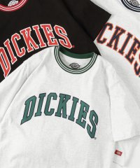 Dickies/【Dickies/ディッキーズ】リブライン カレッジロゴ＆袖切替え ブランドロゴ クルーネックTシャツ/ 半袖Tシャツ/504655114