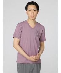 semanticdesign/ステッチデザイン Vネック 半袖 メンズ Tシャツ カットソー カジュアル インナー ビジネス ギフト プレゼント/504679932