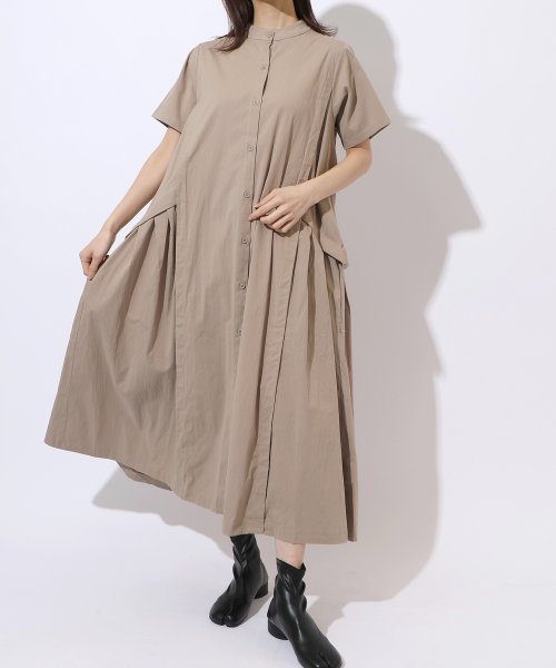 Maison Breeze バックダーツワイドワンピース Scch Maison Breeze Maison Breeze D Fashion