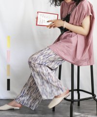 ARGO TOKYO/【予約販売5月中旬お届け予定】Color Gather Blouse 23032　カラーギャザーブラウス　ブラウス　シャツ　コットンシャツ　トップス/504662755