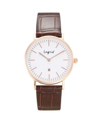 Ungrid/アングリッド Ungrid 腕時計 レディース BASIC ROUND LEATHER WATCH ブラック ブラウン シルバー 黒 UNG－21750T/504675403