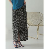 Re:EDIT/リエディ Re:EDIT エスニックパターンスリットタイトスカート/504681684