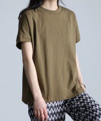 Ranan/〈Beautiful Cotton　綿100％〉UVカット/接触冷感　ハイネックTシャツ/503056912