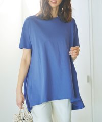 Ranan/〈Beautiful Cotton　綿100％〉UVカット/接触冷感 裾フレアTシャツ/504643340