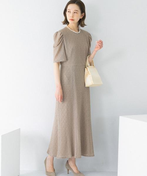 Kaene シュリンクレースドレス Urban Research Rosso Urban Research Rosso D Fashion