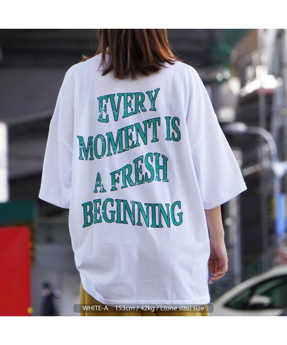 美品 DimMoire IDOL SQUARE Tシャツ オーバーサイズ ゆるだぼオーバーサイズTシャツ（七分袖〜五分袖）・TOKYO