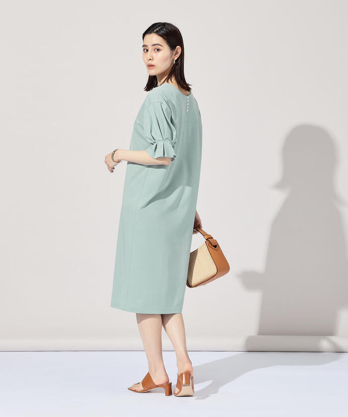 shu-NOLLEY'S sophiワンピ ノーリーズソフィー NOLLEY'S sophi ウォッシャブルマットサテン