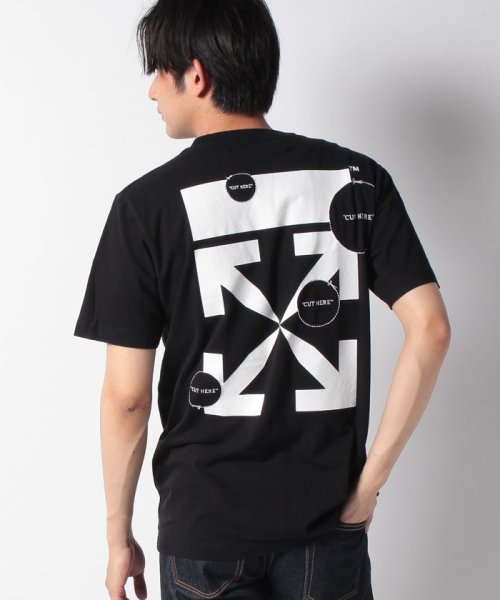 セール メンズ Off White オフホワイト Omaa027ffab009 Slim Tシャツ 半袖 オフホワイト Off White D Fashion