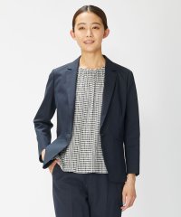 J.PRESS LADIES/【洗える・撥水・防汚】コットンFITTYシャーク テーラード ジャケット/504685778