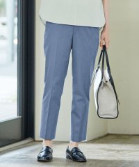 J.PRESS LADIES（LARGE SIZE）/【洗える・撥水・防汚】コットンFITTYシャーク テーパード パンツ/504685790