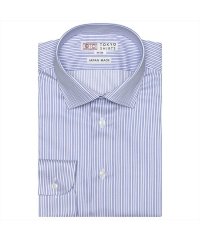 TOKYO SHIRTS/【国産しゃれシャツ】 形態安定 ワイド 綿100% 長袖ワイシャツ/504687193