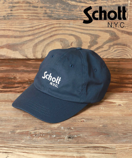 Schott/ショット】コットンツイル キャップ /3119057 キャップ