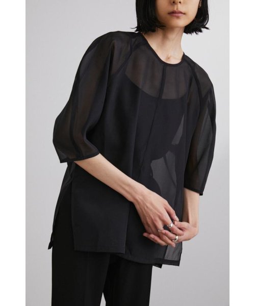 フォルムスリーブシアートップス(504647414) | スタイルミキサー(STYLEMIXER) - d fashion