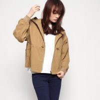 STYLEBLOCK/スタイルブロック STYLEBLOCK ウェザークロスドロストフードブルゾン/504680049