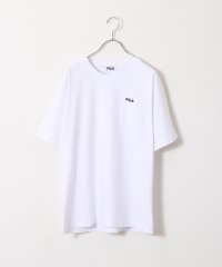 ZIP FIVE/高密度生地左胸ワンポイント半袖Tシャツ/504688992