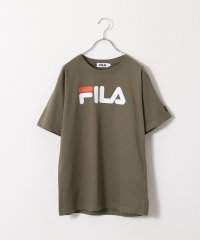 ZIP FIVE/高密度生地センターロゴ半袖Tシャツ/504688993