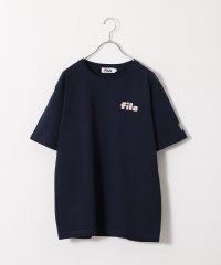 ZIP FIVE/高密度生地左胸カレッジワンポイント半袖Tシャツ/504688994