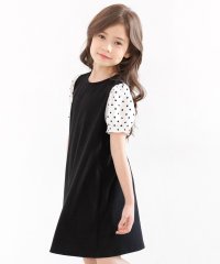 子供服Bee/異素材切り替えワンピース/504689589