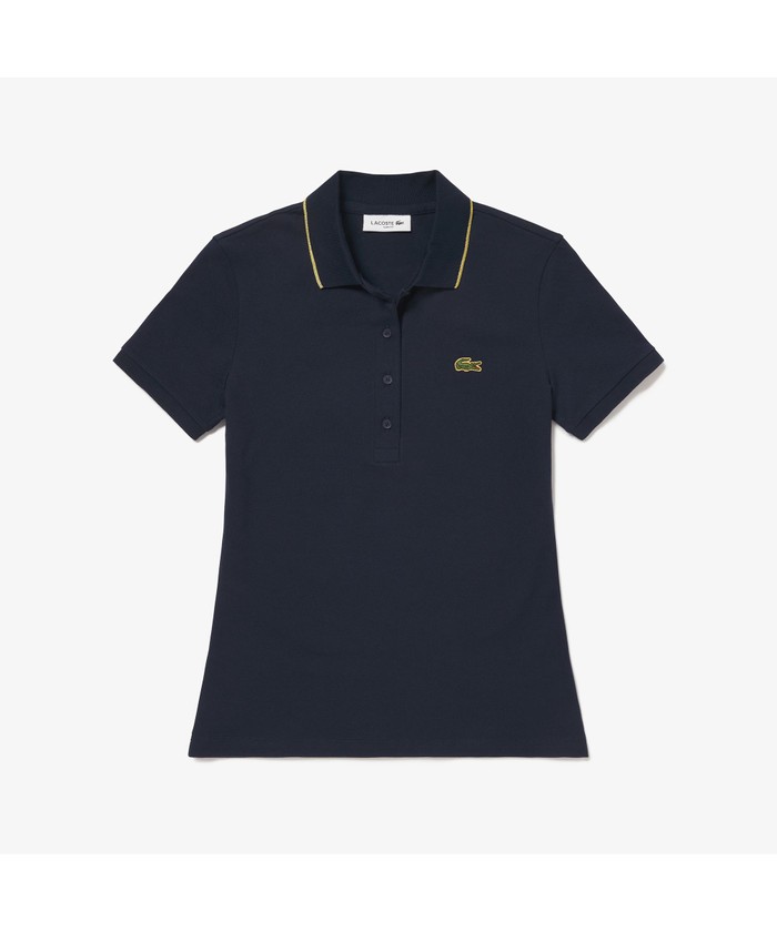 ラコステ LACOSTE パリポロシャツ セール】ラコステ LACOSTE ゴールドステッチポロシャツ