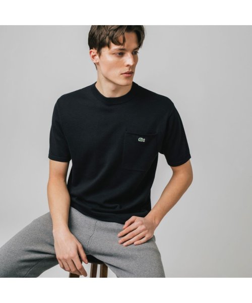 セール40 Off コットンニットポケットtシャツ ラコステ メンズ Lacoste Mens D Fashion
