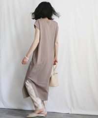 ARGO TOKYO/Cotton Crew－neck Slit One－piece 29010　コットンクルーネックスリットワンピース　コットンワンピース　ワンピース　フレンチスリ/504691287